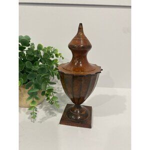 Vintage Hosley Classic Collection Brass Ginger Jar with Lid